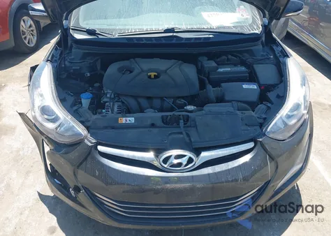 2014 Hyundai Elantra Limited из США, поврежденный, VIN KMHDH4AE0EU067804